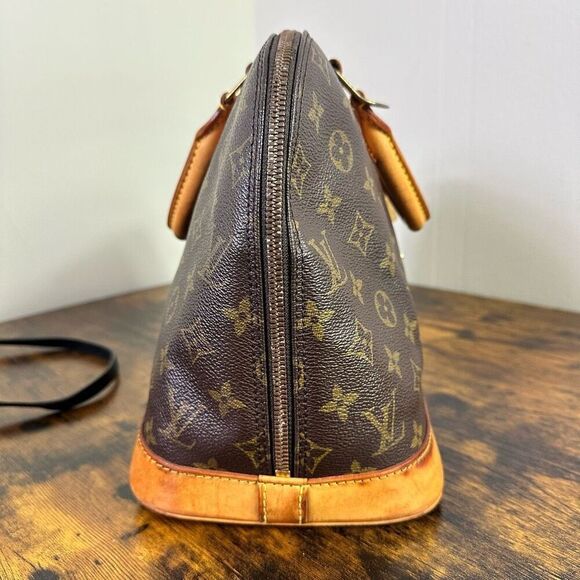 Louis Vuitton Monogram Alma Bag Satchel - Picture 15 of 16